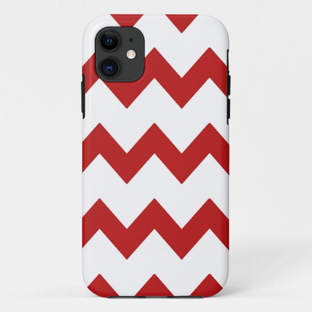 Red White Chevrons Case (Back)