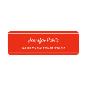 Red White Christmas Hand Script Template Elegant