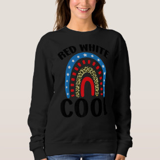 Red White Cool Patriotic Sweatshirt