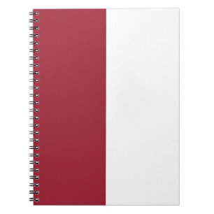 Red & White CUSTOM Notebook
