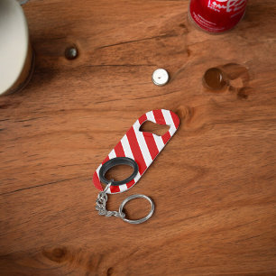 Red White Diagonal Stripes