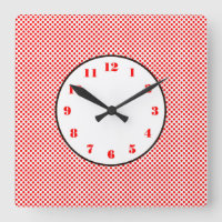 Red White Dots Black Trim