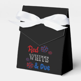 Red White & Due Favour Box
