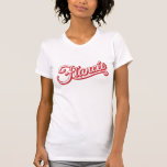 Red & White Fiancée T-shirt<br><div class="desc">This super cute T-shirt has Fiancee written in fancy red and white type making it perfect for the holiday season,  or any time of year. It is the perfect way to let everyone know you are engaged,  and makes a wonderful gift also!</div>