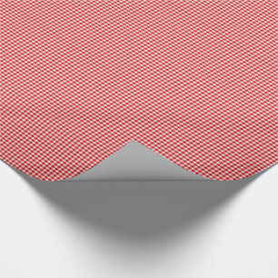 Red-White Gingham-GIFT WRAPPING PAPER