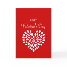 Red White Modern Simple Business Valentine's Day