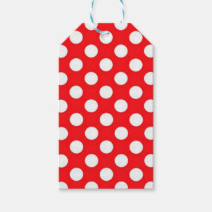 Red White Polka Dots   Tags