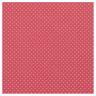 Red & White Polka Dotted Fabric