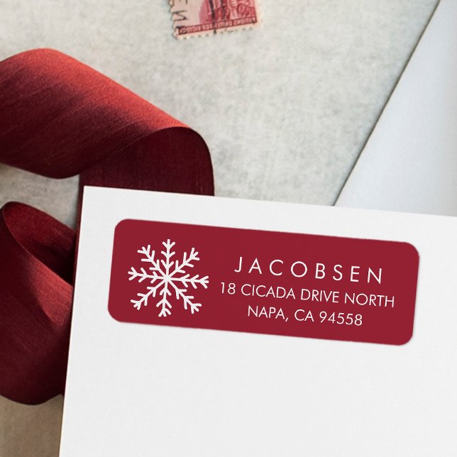 Red & White Snowflake Holiday (Creator Uploaded)