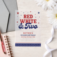 Red, White & Two 4th July 2nd Birthday Party