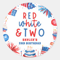 Red, White & Two 4th of July 2nd Birthday Party