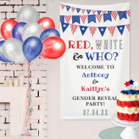 Red, White & Who? 4th Of July Gender Reveal Party