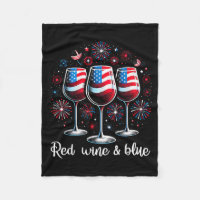 Red Wine & Blue 4th Of July Wine Red White Blu