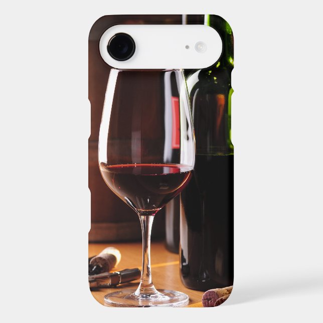 Red Wine Case-Mate iPhone Case (Back)