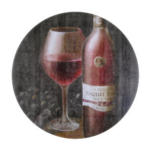 Red Wine Cutting Board