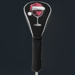 Red Wine Glass Christmas Funny Christmas Xmas  Golf Head Cover<br><div class="desc">Red Wine Glass Christmas Funny Christmas Xmas Santa</div>