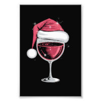 Red Wine Glass Christmas Funny Christmas Xmas