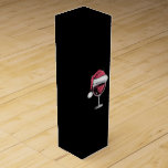 Red Wine Glass Christmas Funny Christmas Xmas  Wine Box<br><div class="desc">Red Wine Glass Christmas Funny Christmas Xmas Santa</div>