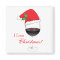 Red Wine Holly Santa Hat I Love Christmas Gifts