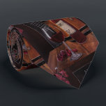 Red Wine Painting by Alfred Fox Tie<br><div class="desc">Red Wine Painting by Alfred Fox.</div>