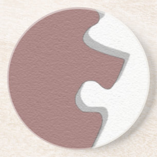 Red Wine Puzzle Coaster