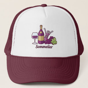 Red Wine Trucker Hat