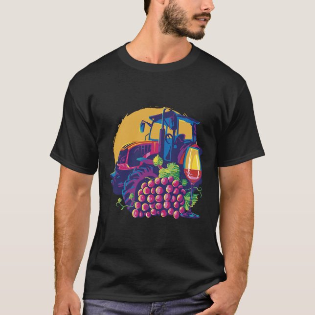 Red Wine Winemaker T-Shirt (Front)