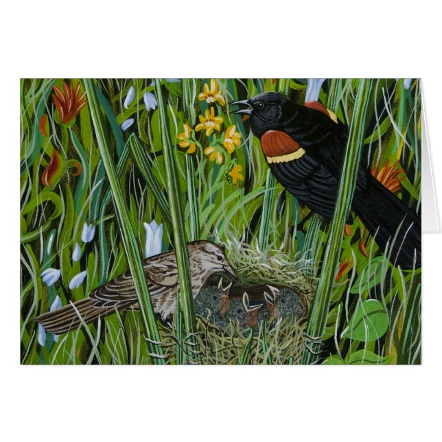 Red Wing Blackbird (Front Horizontal)