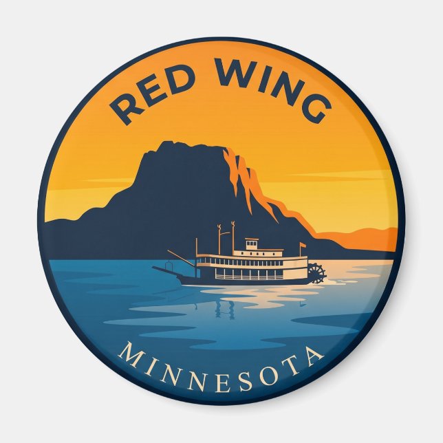 Red Wing Minnesota Magnet (Front)