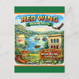 Red Wing, Minnesota Souvenir Postcard