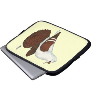Red Wing Pigeon Laptop Sleeve