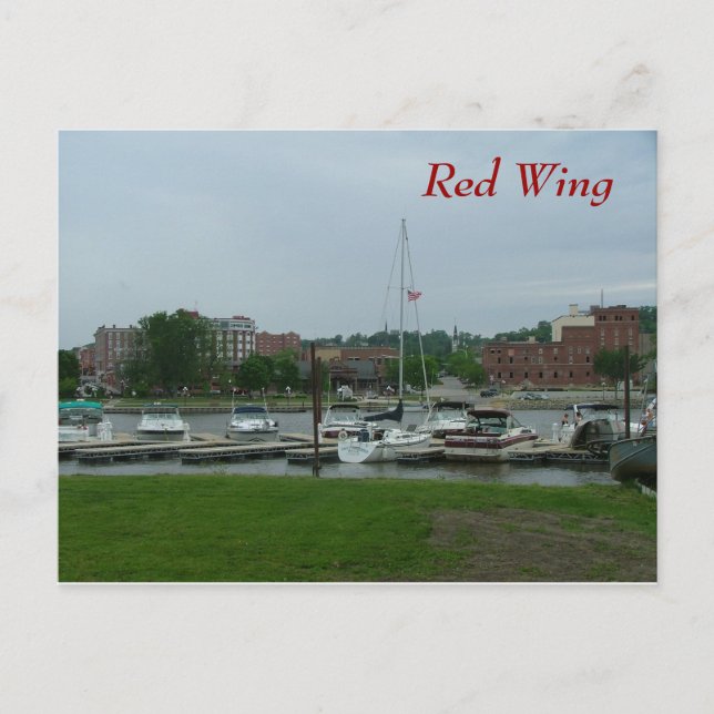 Red Wing Postcard (Front)