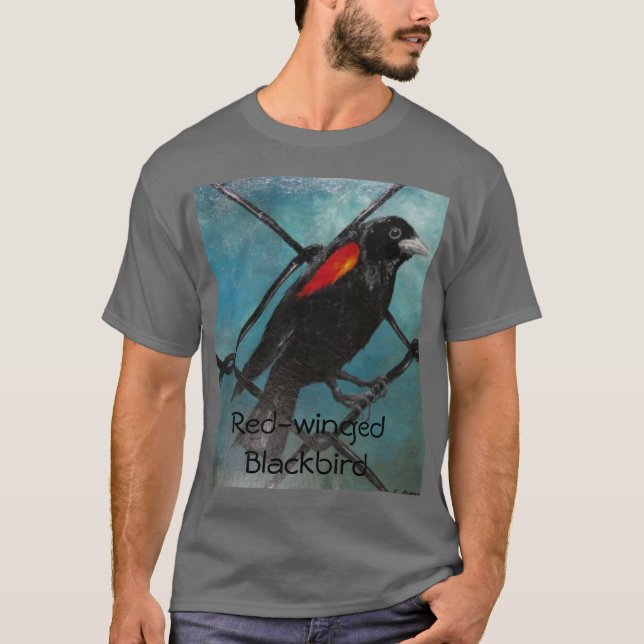 red-winged blackbird T-Shirt (Front)