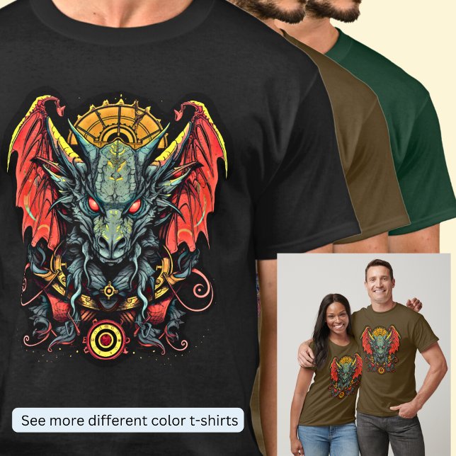 Red Winged Dragon T-Shirt (Creator Uploaded)