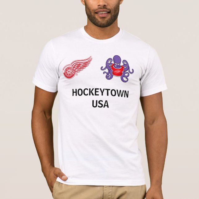 Red Wings Hockeytown t-shirt (Front)