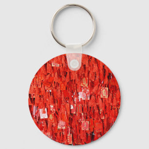 Red Wishes Key Ring