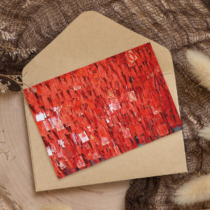 Red Wishes Postcard