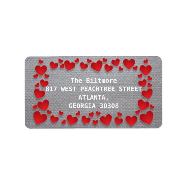 Red with heart label (Front)