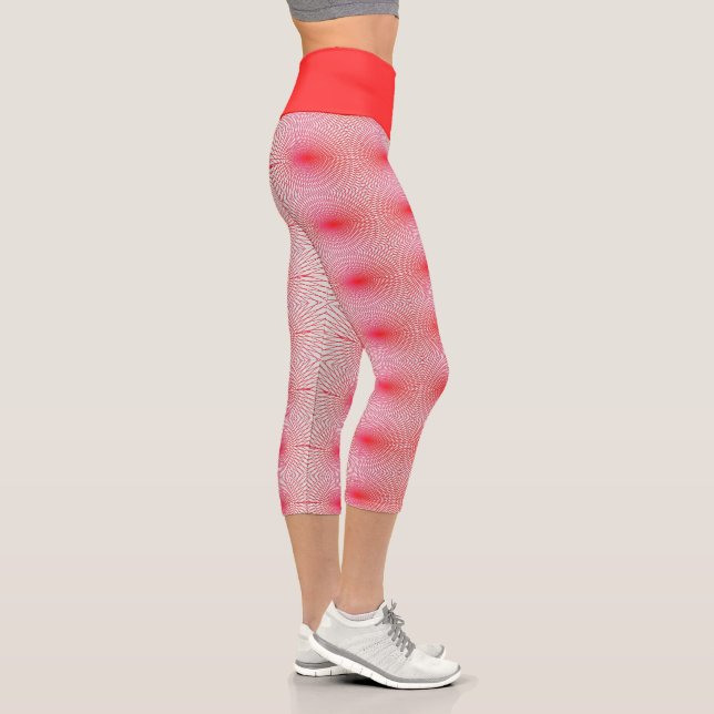 red with love capri leggings (Right)