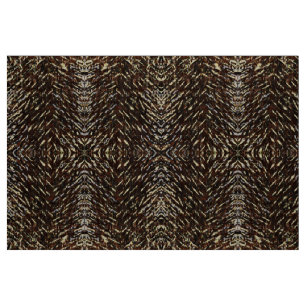 Red Wolf Natural Linen (54" width) Fabric-Design 3 Fabric