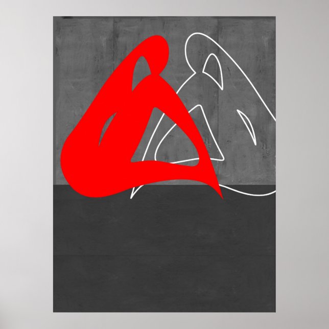 Red Woman Poster (Front)