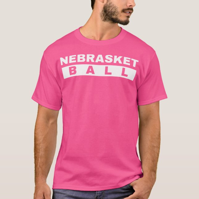 Red Women'S Nebrasketball T-Shirt (Front)