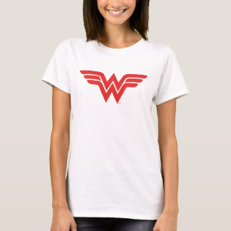 Red Wonder Woman Logo T-Shirt