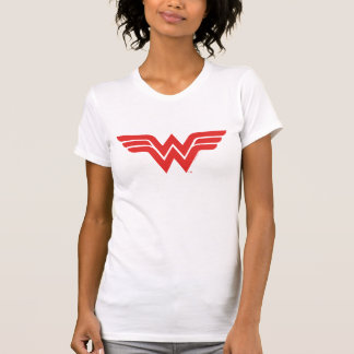 Red Wonder Woman Logo T-Shirt