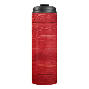 Red wooden backgroundwood,background,texture,rusti thermal tumbler