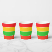 Red, Yellow and Lime Green Stripes