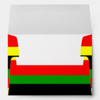 Red, Yellow, Black and Green Stripes
