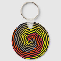 Red Yellow Blue Spiral by Kenneth Yoncich