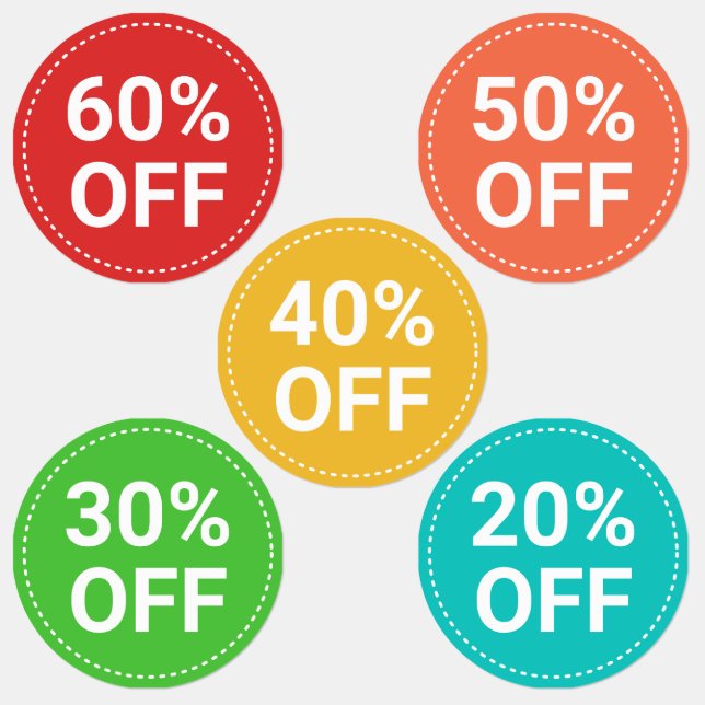 Red Yellow Green Small Business Sales 60% Off (Group)