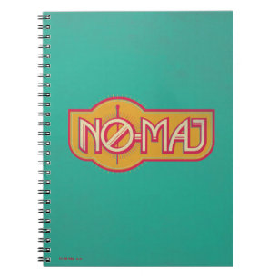 Red & Yellow NO-MAJ™ Badge Notebook